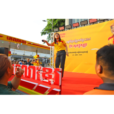 Meet Tela Khmer Ambassador Ouk Sokunkanha at Tela Khmer Siem Reap Svay Dangkum Station