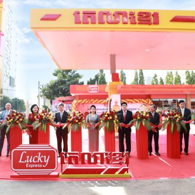 Official Opening Ceremony of Lucky Express Market at Tela Khmer Chamkarmon