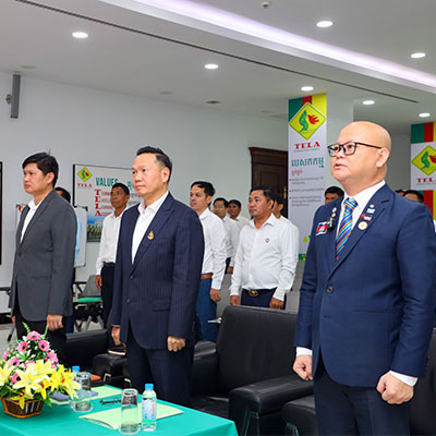 Kampuchea Tela Company continues  to strengthen its achievements and enhance operational efficiency in alignment with its established strategic plan