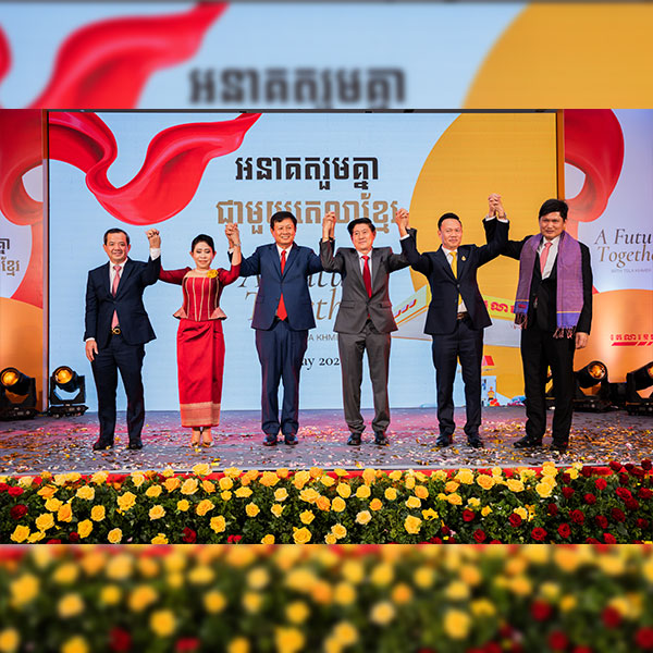 Kampuchea Tela organized an official opening ceremony for Tela Khmer gas station 