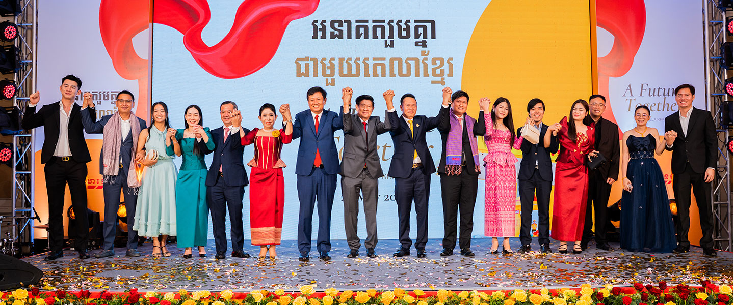 Official opening of TELA KHMER  stations